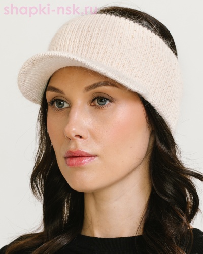 158 PB Повязка с козырьком (56-58) - Шапки-НСК. Головные уборы оптом и в розницу.