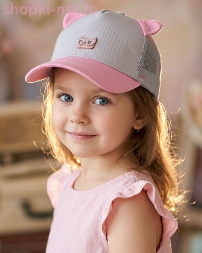 912-BS Бейсболка для девочки (50-52) - Шапки-НСК. Головные уборы оптом и в розницу.