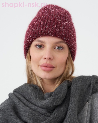 Сара пряжа Метелица Колпак женский (56-58) - Шапки-НСК. Головные уборы оптом и в розницу.