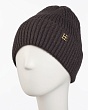 Головные уборы Поляярик 08-16-M (о) Бини для мальчика (52-54) - антрацит