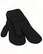 Перчатки, варежки, митенки Noryalli 50400 Варежки - черный