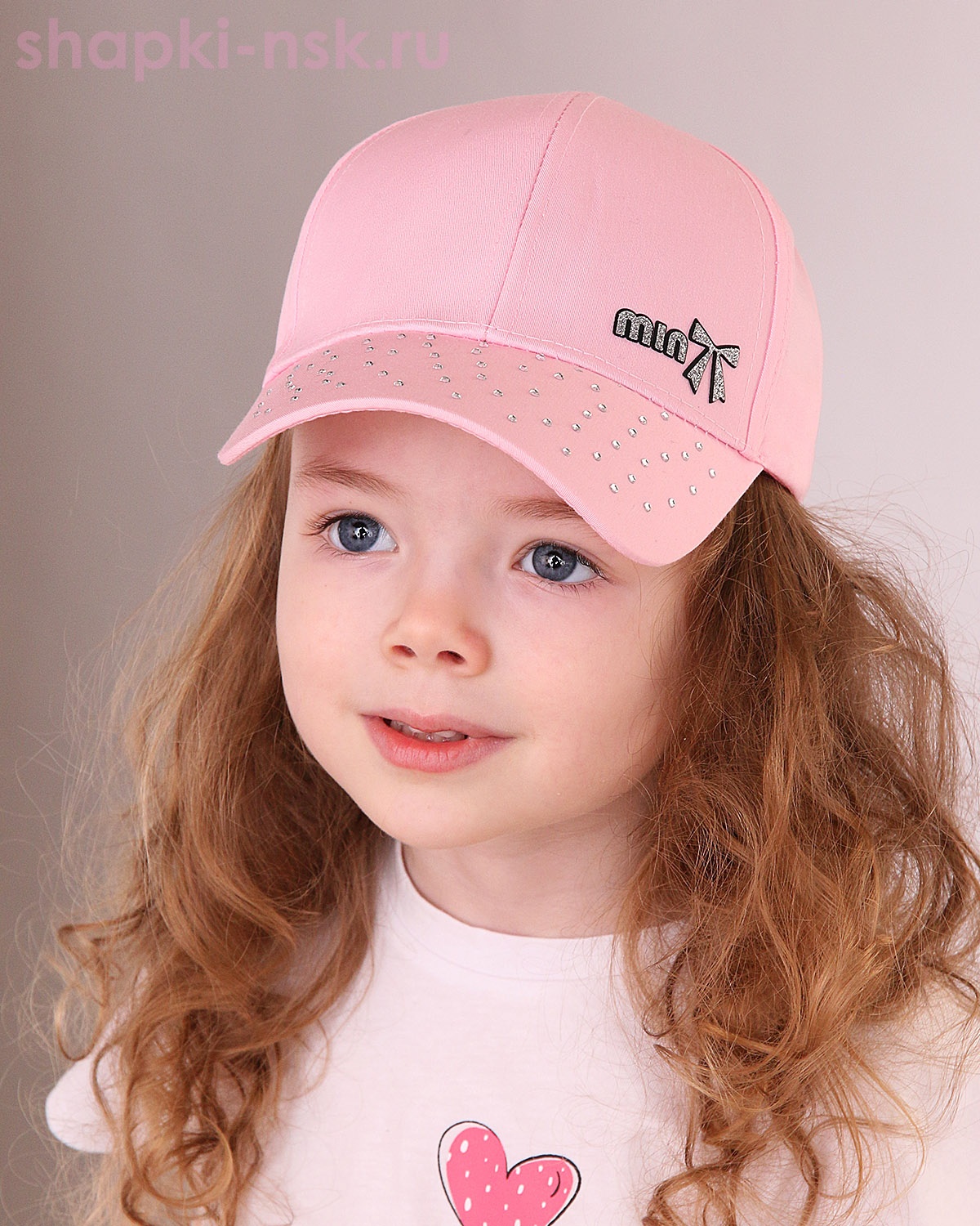 802-BS Бейсболка для девочки (50-52)