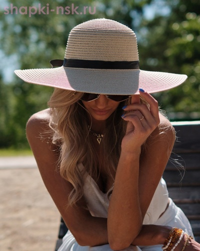12942 Шляпа (56-58) - Шапки-НСК. Головные уборы оптом и в розницу.