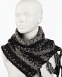 Шарфы, снуды, прочие Snezhna (marhatter) 6832 SWS Шарф-снуд (56 х 52) - черный-св.серый