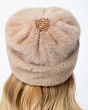 Головные уборы Avenue Дорис Шапка женская экомех норка (56-58) - 5