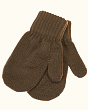 Перчатки, варежки, митенки Теплыши 839-TM (р-р 13/3-4 года) Варежки - коричневый