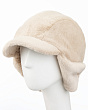 Головные уборы Levelpro Римма экомех пума Ушанка флис (56-58) - бежевый