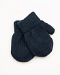 Перчатки, варежки, митенки Теплыши 002-TMx Варежки детские (1-2 года) - т.синий