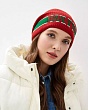 Головные уборы Marhatter 10150/6 MWH Бини женская (56-58) - красный-зеленый