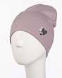 Головные уборы Поляярик 03-72-LT Бини для девочки (52-54) - пепел сирени