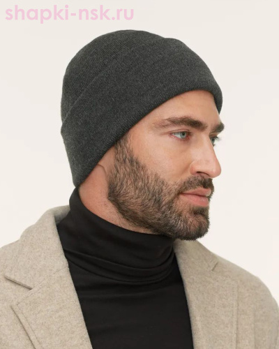 F 491 Шапка мужская (57-59) - Шапки-НСК. Головные уборы оптом и в розницу.