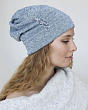 Головные уборы Verenitsa (Svetlitsa) 965.00/52-75 Колпак женский (54-57) - меланж голубой