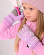 Перчатки, варежки, митенки Поляярик 050-TCH Перчатки для девочки (3-5 лет) - 1
