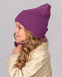 Комплекты Fomas PQ 18 PD 18 Комплект для девочки (колпак+снуд) (52-54) - пурпурный