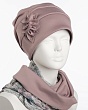 Комплекты Avenue 0121к СП Комплект женский флис (шапка+снуд) (56-58) - 445/72 т.розовый