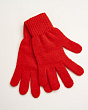 Перчатки, варежки, митенки Теплыши 032-TGg Перчатки для девочки (13-16 лет) - красный