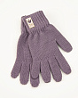 Перчатки, варежки, митенки Теплыши 082-TGg Перчатки для девочки (7-8 лет) - пепел сирени