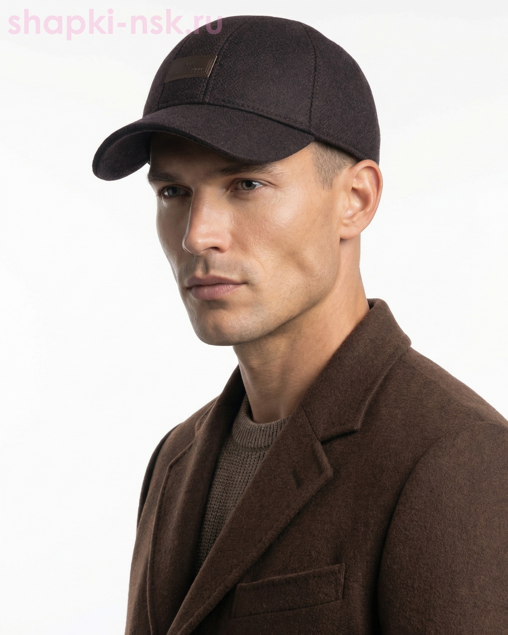 061-101 Бейсболка мужская флис (56-62)