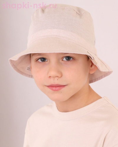 03-7-PT Панама для мальчика (48-50) - Шапки-НСК. Головные уборы оптом и в розницу.