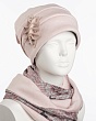 Комплекты Avenue 0121к СП Комплект женский флис (шапка+снуд) (56-58) - 446/35 пудра