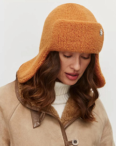 1015 WH Ушанка женская (56-58)