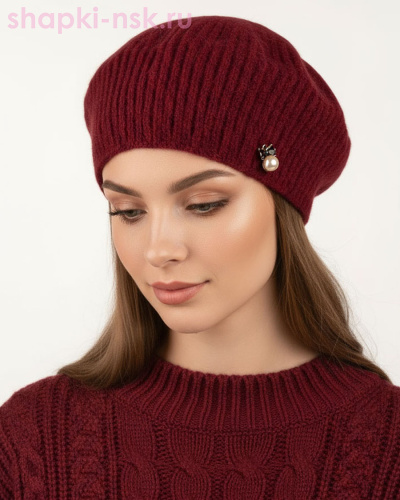 425303 Берет (56-58) - Шапки-НСК. Головные уборы оптом и в розницу.