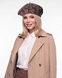 Головные уборы Di Lana Вега 532 Берет (56-58) - какао-махагон