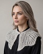Шарфы, снуды, прочие Paola Belleza 598 PB Воротник женский (49 х 18) - св.серый