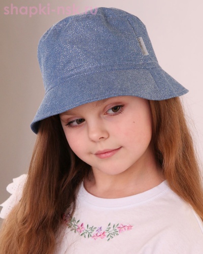 02-76-PT Панама для девочки (52-54) - Шапки-НСК. Головные уборы оптом и в розницу.