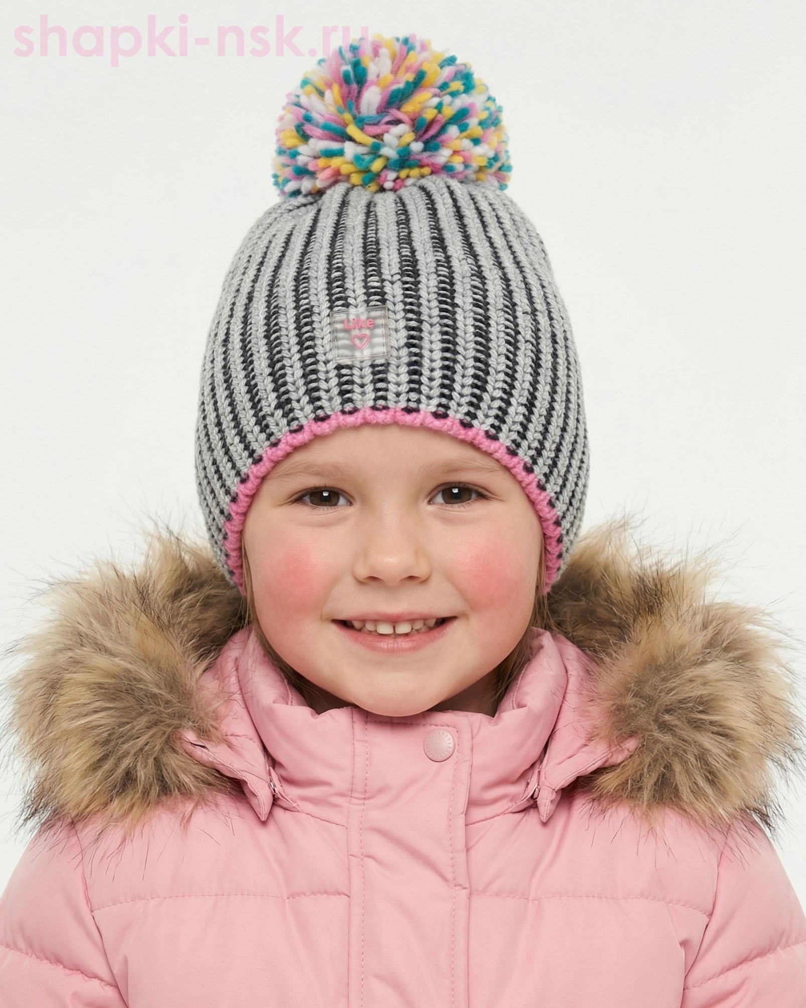 11396/2 MGH Колпак для девочки флис (54-56)