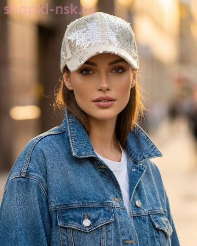 B60 Бейсболка женская (56-58) - Шапки-НСК. Головные уборы оптом и в розницу.