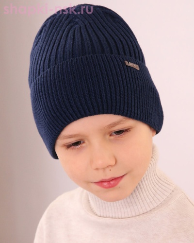 07-85-M (о) Бини для мальчика (52-54) - Шапки-НСК. Головные уборы оптом и в розницу.