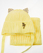 Комплекты Поляярик 03-25-M флис (50-52) (шапка+снуд) Комплект - желтый