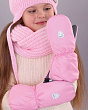 Перчатки, варежки, митенки Поляярик 04-B (2-8 лет) Варежки - св.розовый