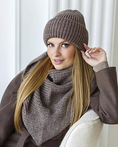 M 1133 S 1133 Комплект женский (колпак+косынка) (56-58)