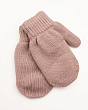 Перчатки, варежки, митенки Теплыши 017-TMg Варежки для девочки (7-8 лет) - т.пудра