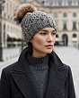 Головные уборы Snezhna (marhatter) 6768/2 SWH Бини женская флис (56-58) - св.серый