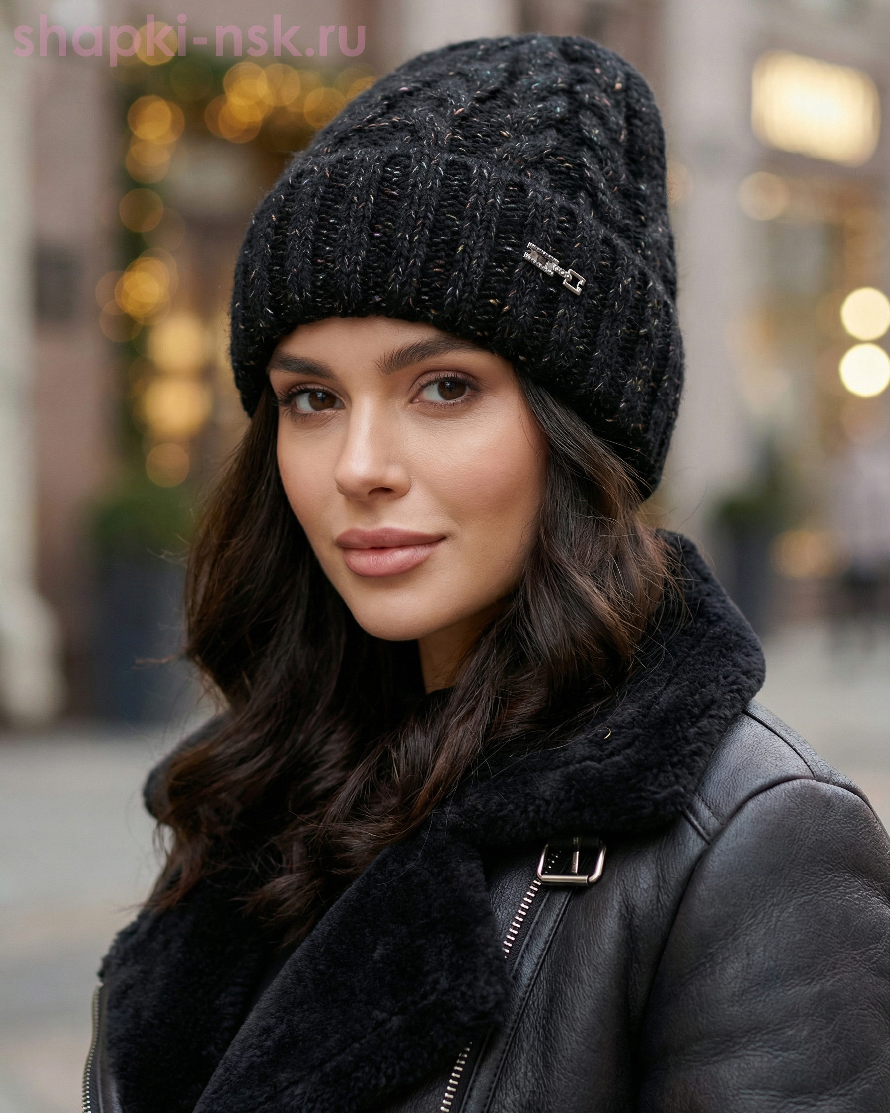 Марсель 458 Шапка женская флис (56-58)