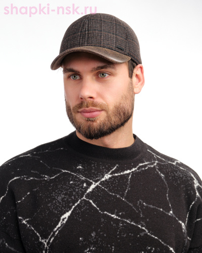 011.468111-Н2407 Бейсболка флис (55-61) - Шапки-НСК. Головные уборы оптом и в розницу.