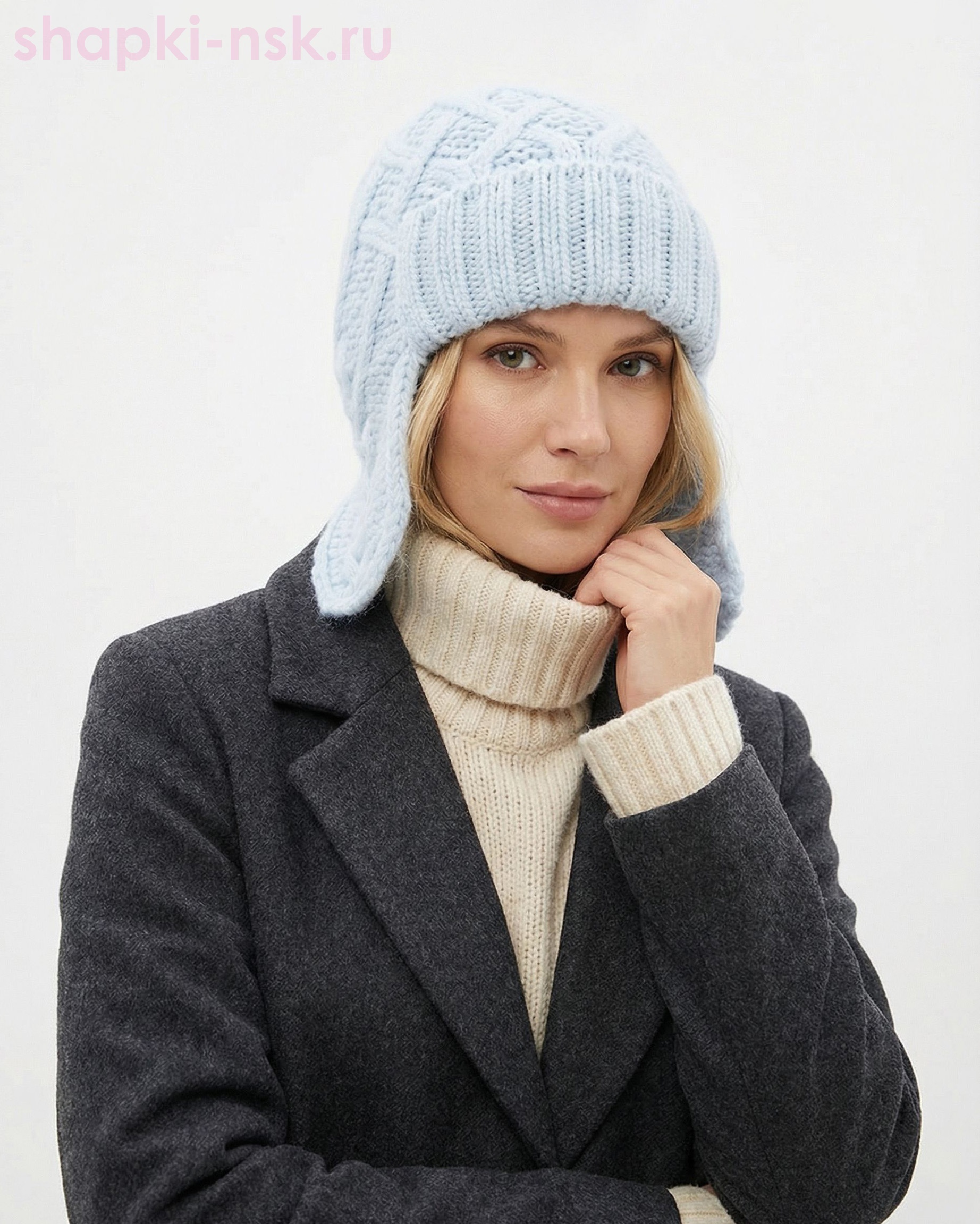 Илария Ушанка женская флис (56-58)