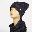 Комплекты Gulyann Knitwear Sonique 3 флис (шапка+шарф-кольцо) Комплект - т.синий