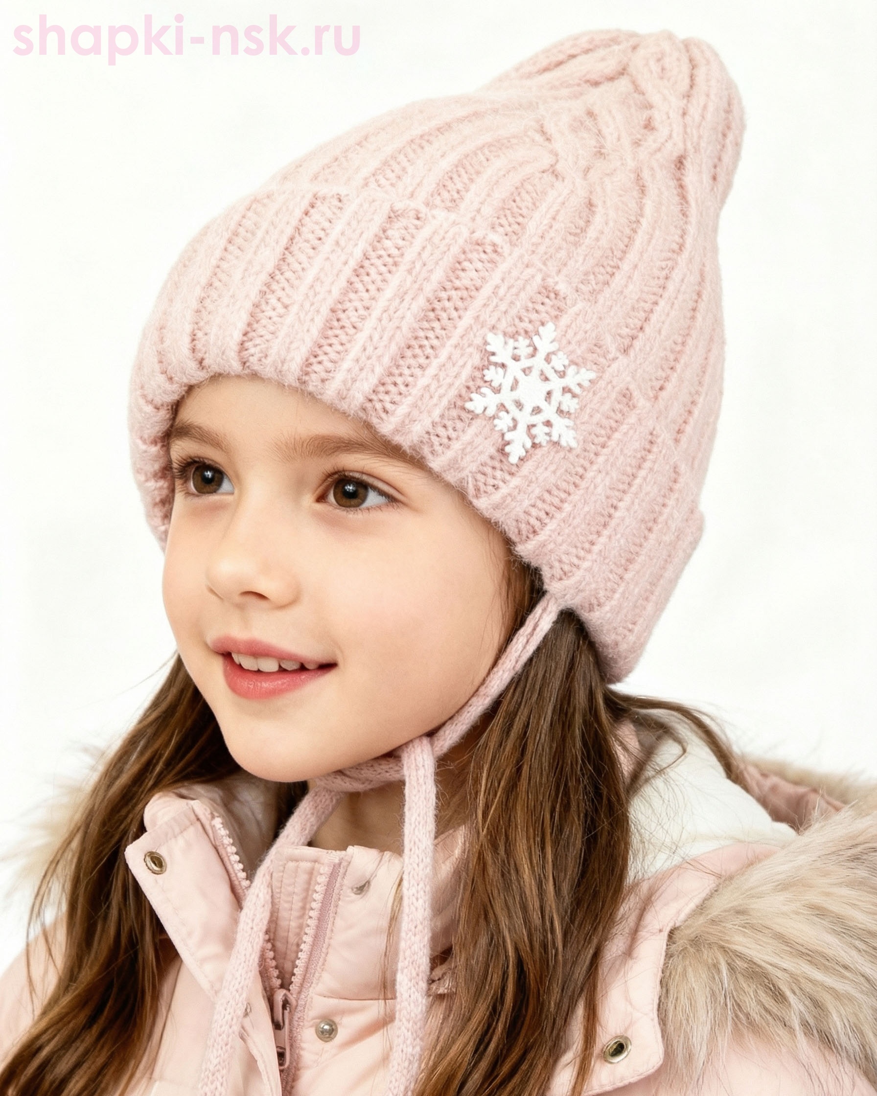 13206/2 MGH Шапка для девочки флис (50-52)