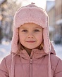 Головные уборы Поляярик 01-22-V Ушанка для девочки (50-52) - 2