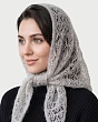 Шарфы, снуды, прочие Paola Belleza 542 PB Косынка женская (110 х 64) - св.серый