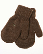 Перчатки, варежки, митенки Теплыши 921-TM (р-р 13/3-4 года) Варежки - коричневый меланж