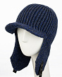 Головные уборы Marhatter 14534/2 MMU Ушанка мужская флис (57-59) - синий