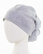 Головные уборы Levelpro Мелания лен Бандана (56-58) - серо-голубой
