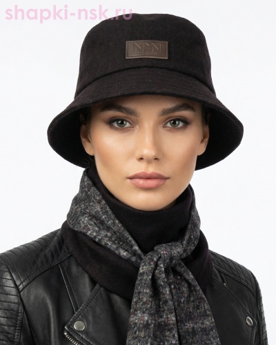 Панама Шеврон Комплект женский (панама+бактус) (56-58) - Шапки-НСК. Головные уборы оптом и в розницу.