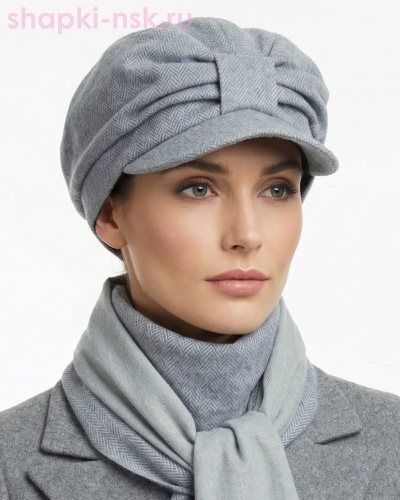 Наоми Комплект (чалма+бактус) (57-59) - Шапки-НСК. Головные уборы оптом и в розницу.