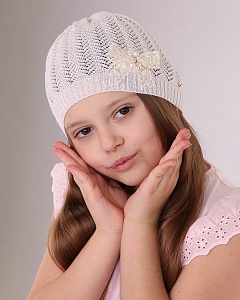 05-56-ST Шапка для девочки (52-54)